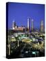 Downtown Skyline of Atlanta, Georgia, USA-Walter Bibikow-Stretched Canvas