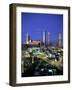 Downtown Skyline of Atlanta, Georgia, USA-Walter Bibikow-Framed Photographic Print