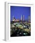 Downtown Skyline of Atlanta, Georgia, USA-Walter Bibikow-Framed Photographic Print