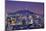 Downtown Skyline of Seoul, South Korea with Seoul Tower.-SeanPavonePhoto-Mounted Photographic Print