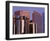 Downtown Skyscrapers in Los Angeles, California, United States of America, North America-Richard Cummins-Framed Photographic Print