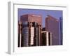 Downtown Skyscrapers in Los Angeles, California, United States of America, North America-Richard Cummins-Framed Photographic Print