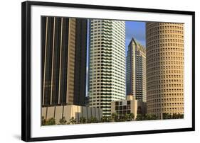 Downtown Skyscrapers, Tampa, Florida, United States of America, North America-Richard Cummins-Framed Photographic Print