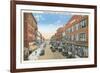 Downtown, South Norwalk, Connecticut-null-Framed Premium Giclee Print