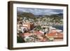 Downtown St. Georges, Grenada, Windward Islands, West Indies, Caribbean, Central America-Richard Cummins-Framed Photographic Print