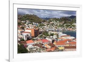 Downtown St. Georges, Grenada, Windward Islands, West Indies, Caribbean, Central America-Richard Cummins-Framed Photographic Print