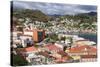 Downtown St. Georges, Grenada, Windward Islands, West Indies, Caribbean, Central America-Richard Cummins-Stretched Canvas