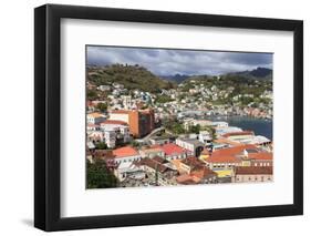 Downtown St. Georges, Grenada, Windward Islands, West Indies, Caribbean, Central America-Richard Cummins-Framed Photographic Print