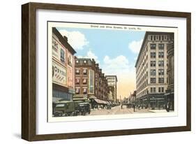 Downtown St. Louis, Missouri-null-Framed Art Print