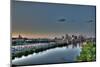 Downtown St. Paul, MN Skyline and Reflection-Klement Gallery-Mounted Photographic Print