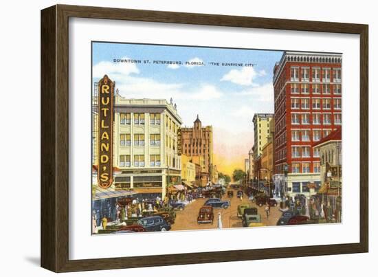 Downtown St. Petersburg, Florida-null-Framed Art Print