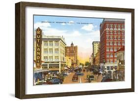 Downtown St. Petersburg, Florida-null-Framed Art Print