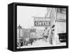 Downtown street in New Orleans, Louisiana, 1935-Walker Evans-Framed Stretched Canvas