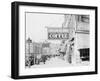 Downtown street in New Orleans, Louisiana, 1935-Walker Evans-Framed Photographic Print