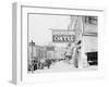 Downtown street in New Orleans, Louisiana, 1935-Walker Evans-Framed Photographic Print