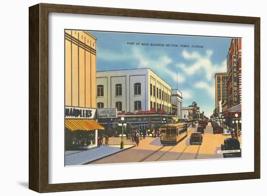 Downtown, Tampa, Florida-null-Framed Art Print