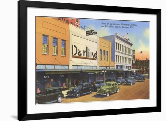 Downtown Tampa, Florida-null-Framed Premium Giclee Print