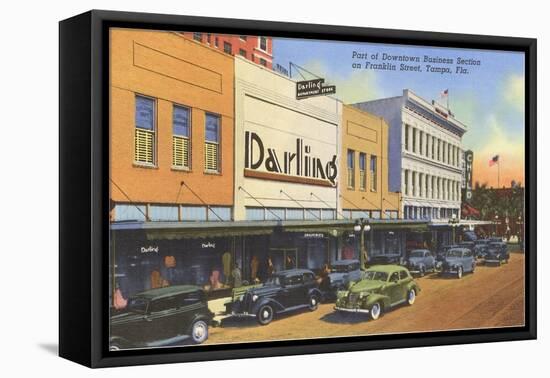 Downtown Tampa, Florida-null-Framed Stretched Canvas