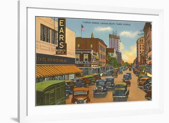 Downtown Tampa, Florida-null-Framed Premium Giclee Print