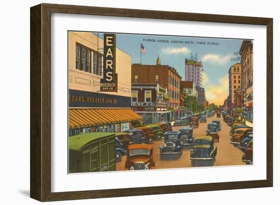 Downtown Tampa, Florida-null-Framed Art Print
