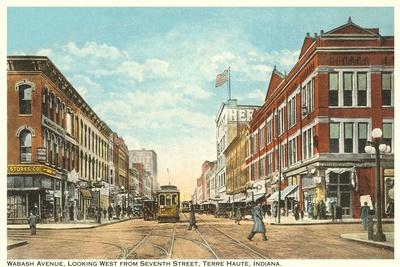 'Downtown Terre Haute, Indiana' Prints AllPosters 'Downtown Terre Haute, Indiana' Prints AllPosters