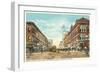 Downtown Terre Haute, Indiana-null-Framed Art Print