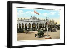 Downtown Tijuana, Mexico-null-Framed Art Print