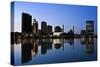 Downtown Toledo-benkrut-Stretched Canvas