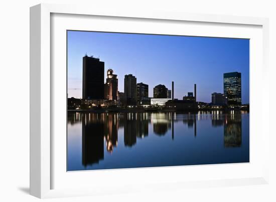 Downtown Toledo-benkrut-Framed Photographic Print