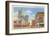 Downtown Toledo-null-Framed Art Print