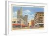 Downtown Toledo-null-Framed Art Print