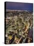 Downtown Toronto from CN Tower Skypod Observation Deck, Toronto, Ontario, Canada-Michele Falzone-Stretched Canvas