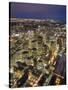Downtown Toronto from CN Tower Skypod Observation Deck, Toronto, Ontario, Canada-Michele Falzone-Stretched Canvas