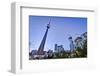 Downtown Toronto Park CN Tower-null-Framed Art Print