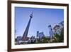 Downtown Toronto Park CN Tower-null-Framed Art Print