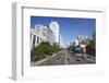 Downtown Traffic, Shenzhen, Guangdong, China, Asia-Ian Trower-Framed Photographic Print