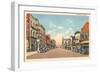 Downtown Travers City-null-Framed Art Print