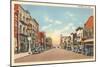 Downtown Travers City-null-Mounted Art Print