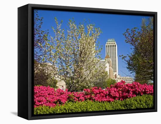 Downtown Tulsa, Oklahoma, United States of America, North America-Richard Cummins-Framed Stretched Canvas