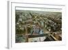 Downtown Valparaiso, Indiana-null-Framed Art Print