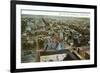 Downtown Valparaiso, Indiana-null-Framed Premium Giclee Print
