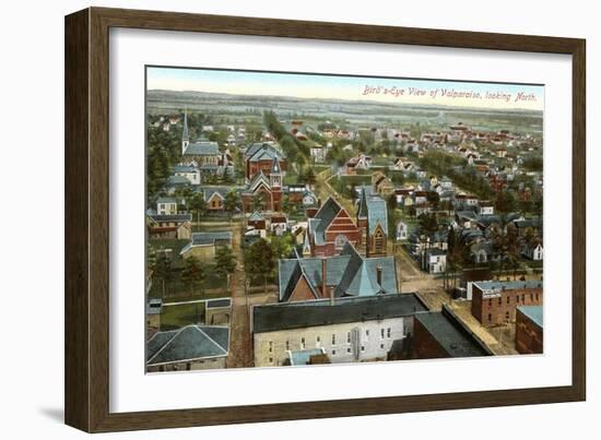 Downtown Valparaiso, Indiana-null-Framed Art Print