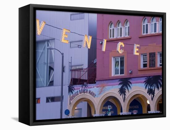 Downtown Venice Beach, Los Angeles, California, United States of America, North America-Richard Cummins-Framed Stretched Canvas