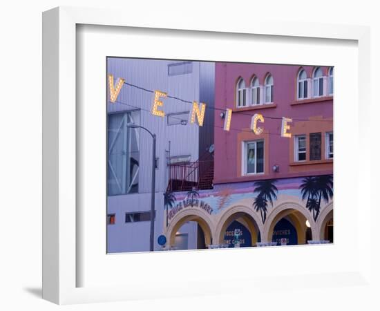 Downtown Venice Beach, Los Angeles, California, United States of America, North America-Richard Cummins-Framed Photographic Print