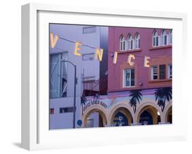 Downtown Venice Beach, Los Angeles, California, United States of America, North America-Richard Cummins-Framed Photographic Print