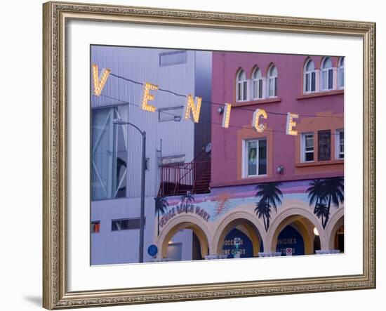 Downtown Venice Beach, Los Angeles, California, United States of America, North America-Richard Cummins-Framed Photographic Print