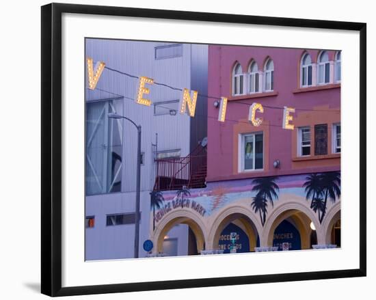 Downtown Venice Beach, Los Angeles, California, United States of America, North America-Richard Cummins-Framed Photographic Print