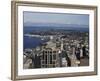 Downtown View From Columbia Center, Seattle, Washington State, USA-Jean Brooks-Framed Photographic Print