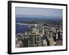 Downtown View From Columbia Center, Seattle, Washington State, USA-Jean Brooks-Framed Photographic Print