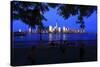 Downtown View from the Jersey City Waterfront-Stefano Amantini-Stretched Canvas